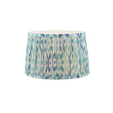 Joules Folly Blue Cotton Tapered Drum Shade 30cm