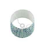 Joules Folly Blue Cotton Tapered Drum Shade 30cm