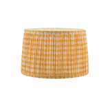 Joules Folly Yellow Cotton Tapered Drum Shade 30cm
