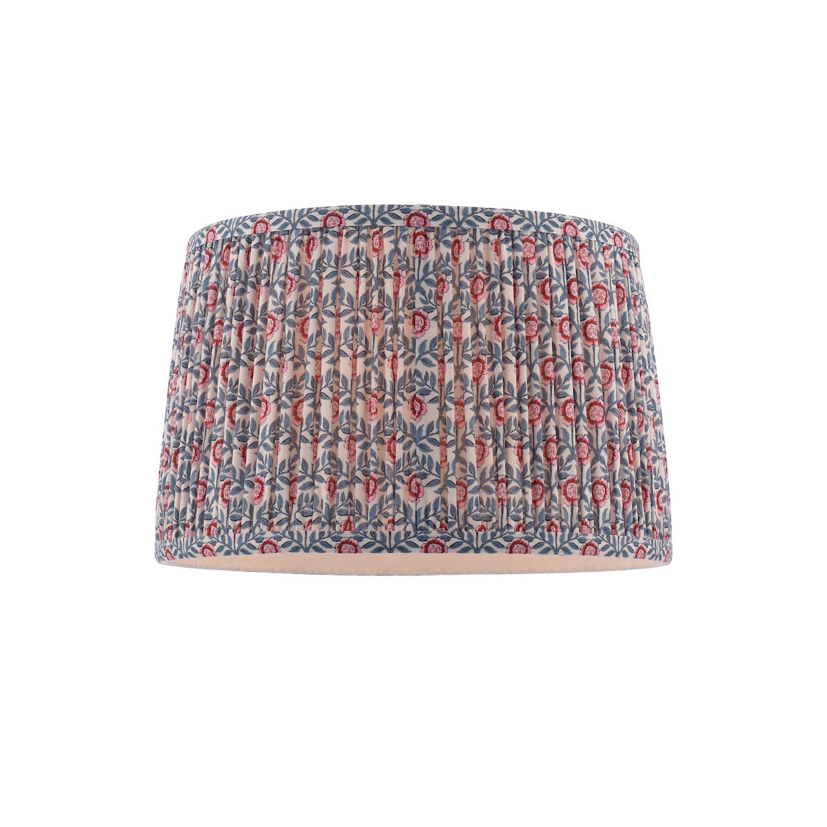 Joules Folly Multi Coloured Cotton Tapered Drum Shade 30cm