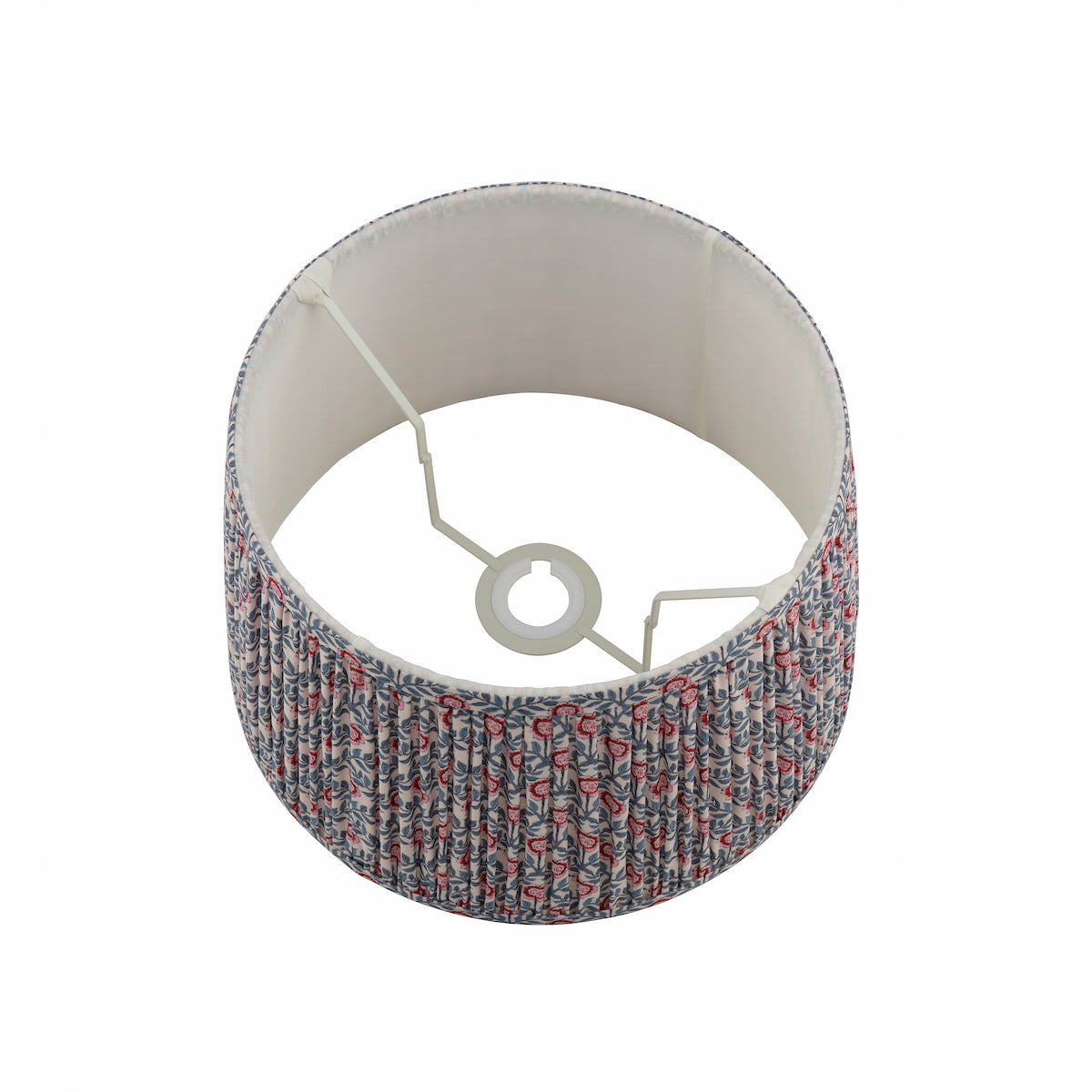 Joules Folly Multi Coloured Cotton Tapered Drum Shade 30cm