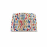 Joules Folly Multi Coloured Artful Cotton Tapered Drum Shade 30cm