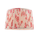 Joules Folly Pink Cotton Tapered Drum Shade 40cm
