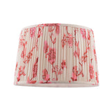Joules Folly Pink Cotton Tapered Drum Shade 40cm