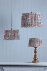 Joules Folly Multi Coloured Cotton Tapered Drum Shade 40cm