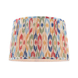 Joules Folly Multi Coloured Artful Cotton Tapered Drum Shade 40cm