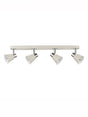 Dar Fry 4 Bar Spotlight Cream and Polished Chrome –  from Amos Lighting + Home