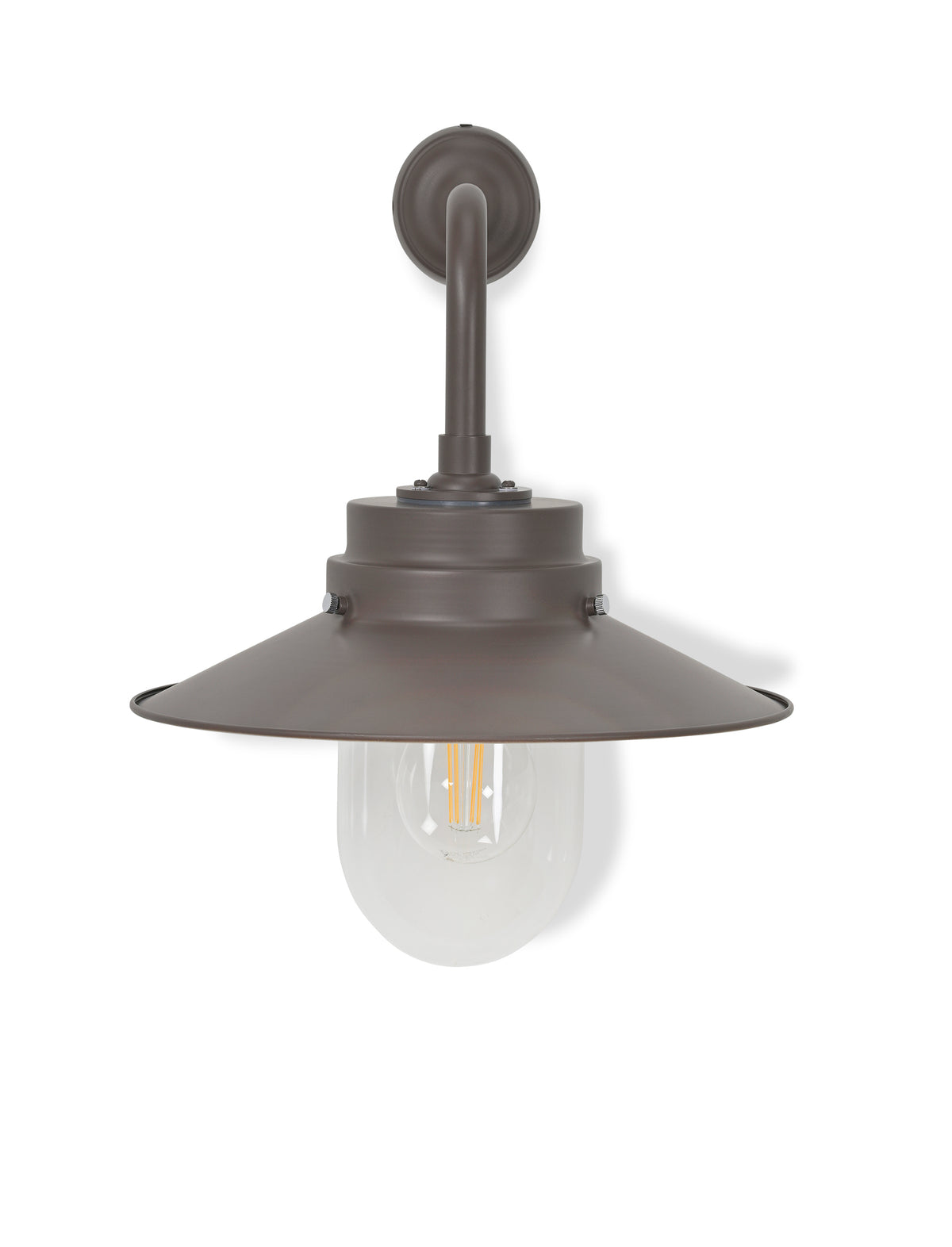 Garden Trading Semington Wall Light Coffee Bean