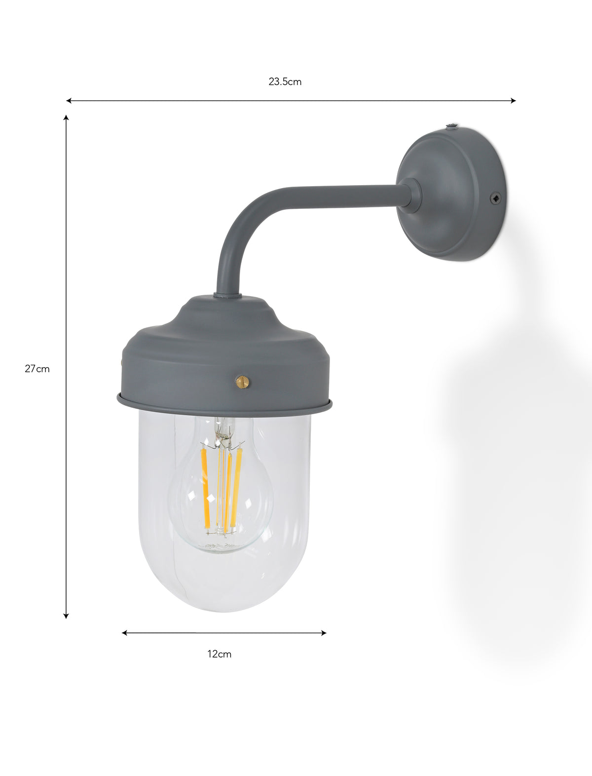Garden Trading Thurlaston Barn Light Charcoal