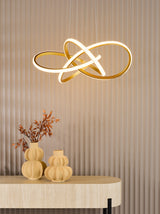 Dar Fusion Pendant Satin Gold LED
