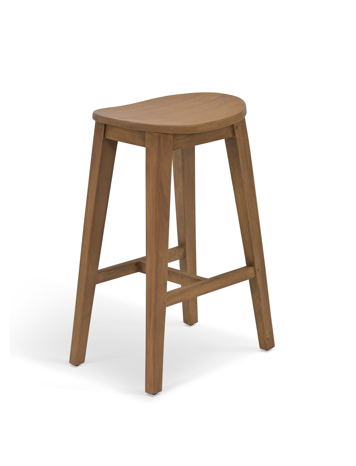 Garden Trading Walcote Bar Stool Mahogany Wood, Natural