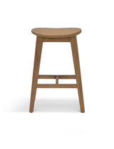 Garden Trading Walcote Bar Stool Mahogany Wood, Natural