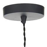 Dar Gaucho Small Pendant Matt Black & Wood –  from Amos Lighting + Home