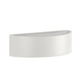 David Hunt Gosport Outdoor Wall Light Matt White IP54