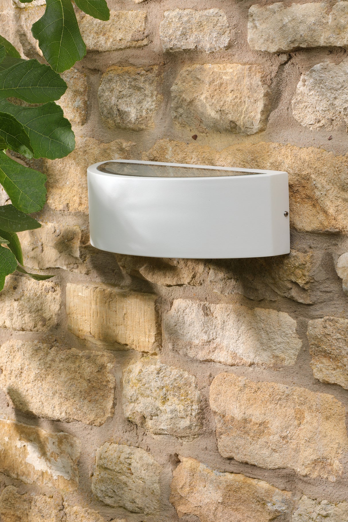 David Hunt Gosport Outdoor Wall Light Matt White IP54