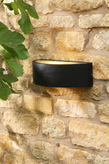 David Hunt Gosport Outdoor Wall Light Matt Black IP54
