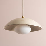 Studio Haran Dusk Pendant Light in Ceramic and Brass/Nickel
