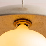Studio Haran Dusk Pendant Light in Ceramic and Brass/Nickel