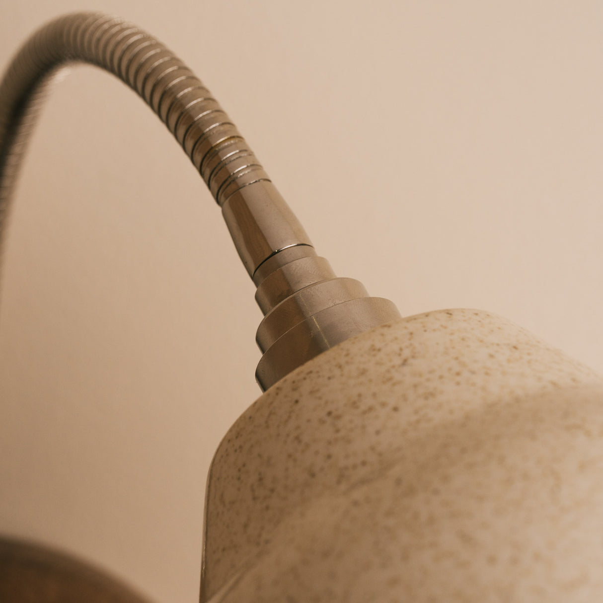 Studio Haran Flex Wall Light in Brass/Nickel, Ceramic and Oak