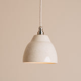 Studio Haran Small Element Pendant Light in Ceramic and Brass/Nickel