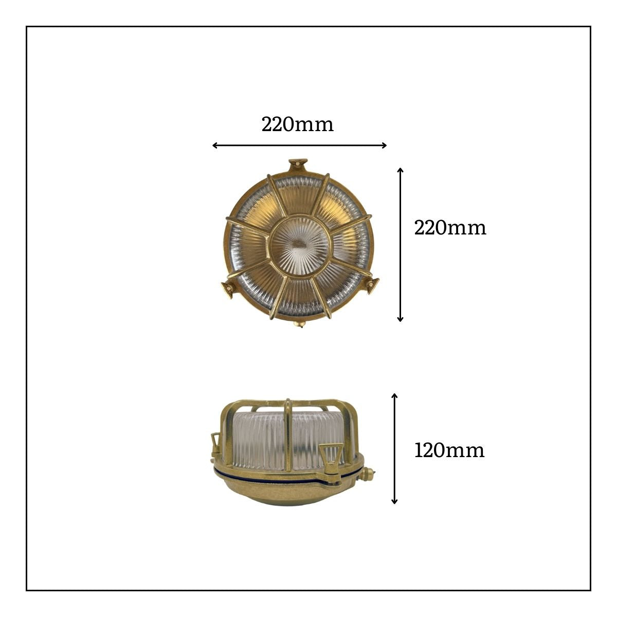 Lampfix Navigator Grand Capstan Outdoor Bulkhead