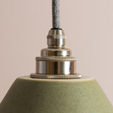 Studio Haran Element Pendant Light in Ceramic and Brass/Nickel