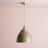 Studio Haran Element Pendant Light in Ceramic and Brass/Nickel