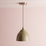 Studio Haran Element Pendant Light in Ceramic and Brass/Nickel