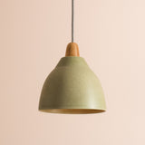 Studio Haran Element Pendant Light in Ceramic and Oak