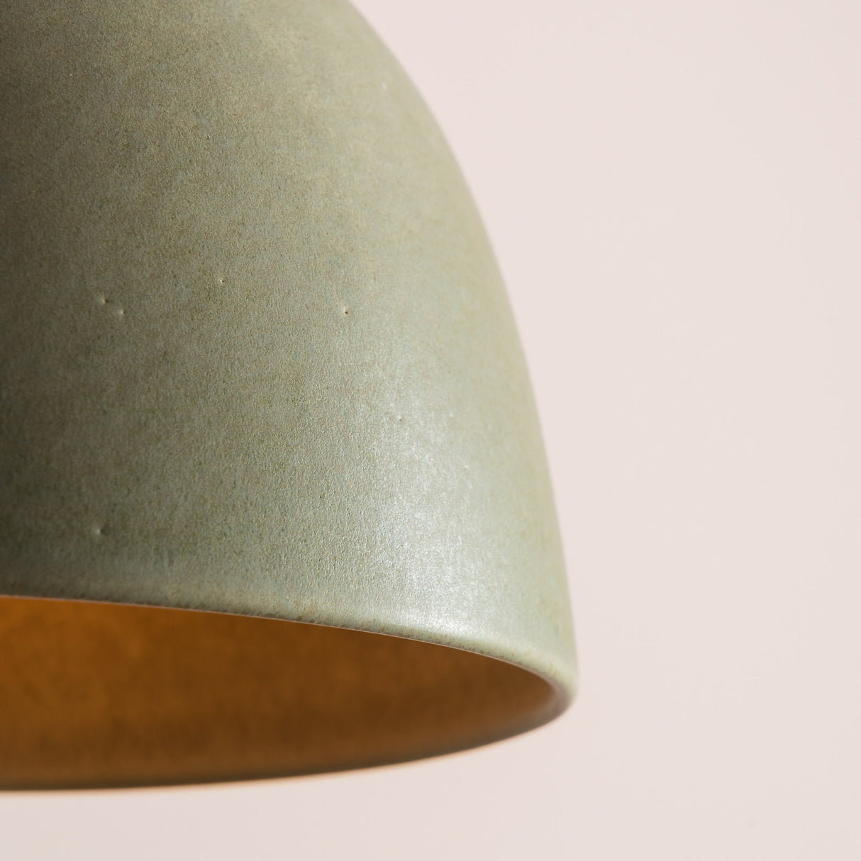 Studio Haran Element Pendant Light in Ceramic and Oak