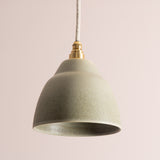 Studio Haran Small Element Pendant Light in Ceramic and Brass/Nickel