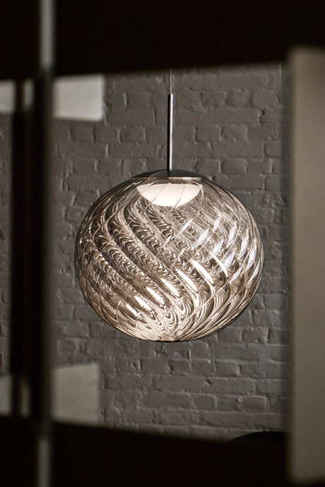 Tom Dixon Whirl Pendant 45cm Silver LED