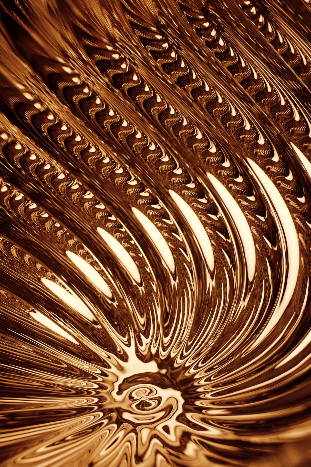 Tom Dixon Whirl Surface Gold LED