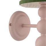 Joules Harewood Wall Light Matt Pink With Shade
