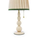 Joules Harewood Table Lamp Matt Cream With Natural Shade