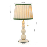 Joules Harewood Table Lamp Matt Cream With Natural Shade