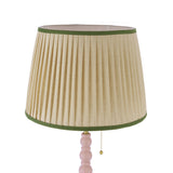 Joules Harewood Floor Lamp Matt Pink With Natural Shade