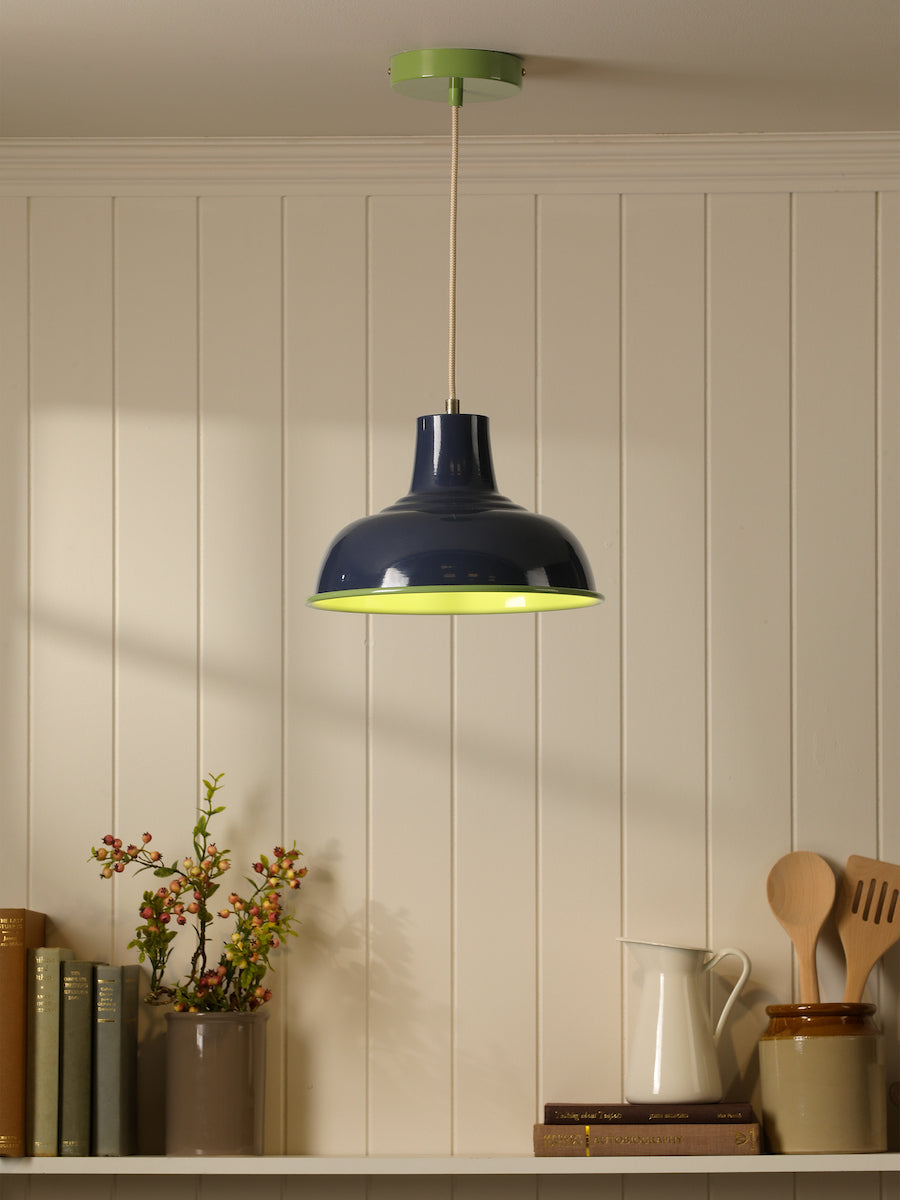 Joules Hatfield Pendant Blue and Green