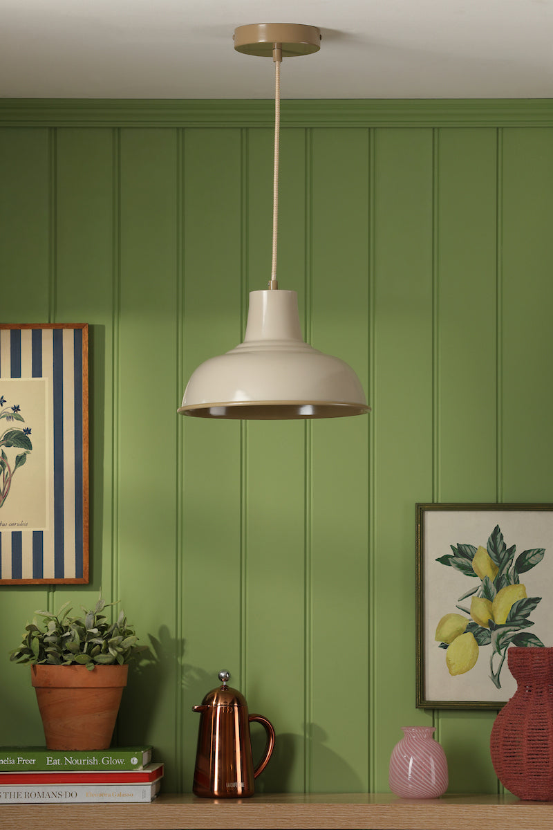 Joules Hatfield Pendant Gloss Taupe