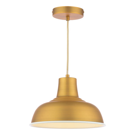 Joules Hatfield Pendant Matt Antique Brass