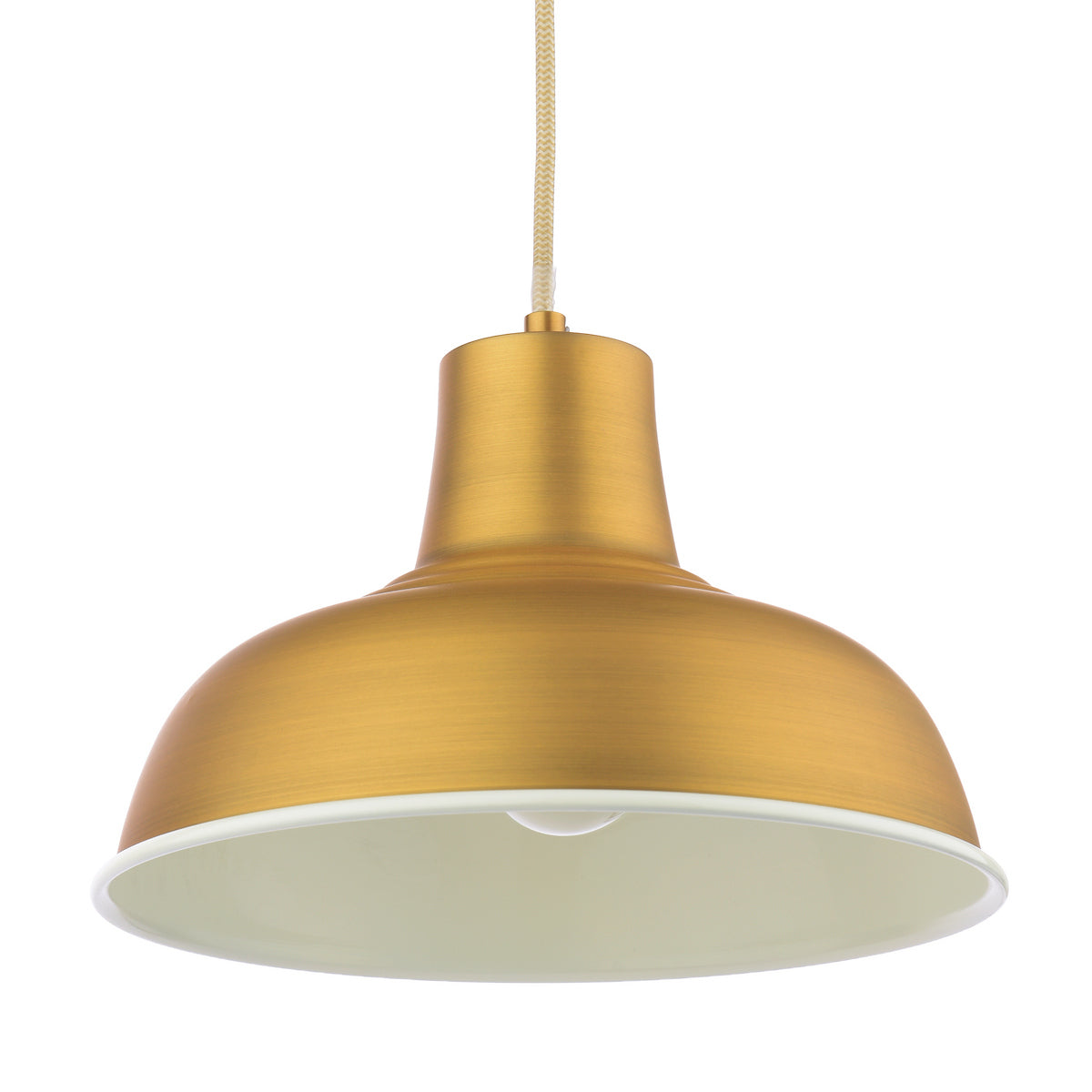 Joules Hatfield Pendant Matt Antique Brass