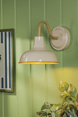 Joules Hatfield Wall Light Gloss Taupe