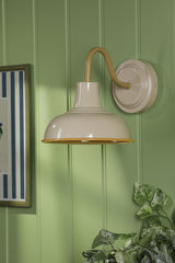 Joules Hatfield Wall Light Gloss Taupe