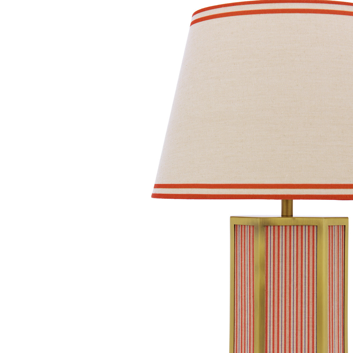 Joules Helmingham Table Lamp Red With Shade