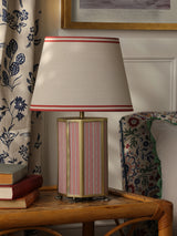 Joules Helmingham Table Lamp Red With Shade