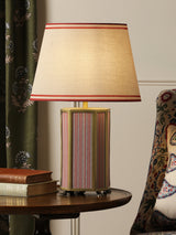 Joules Helmingham Table Lamp Red With Shade