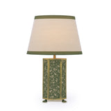 Joules Helmingham Table Lamp Green Birds With Shade