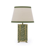 Joules Helmingham Table Lamp Green Birds With Shade
