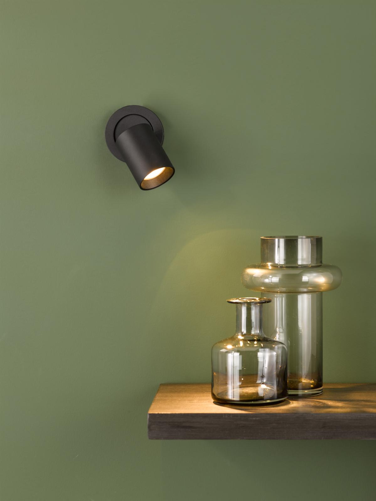 Dar Hiro Single Spotlight Matt Black