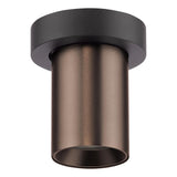 Dar Hiro Single Spotlight Satin Bronze and Matt Black